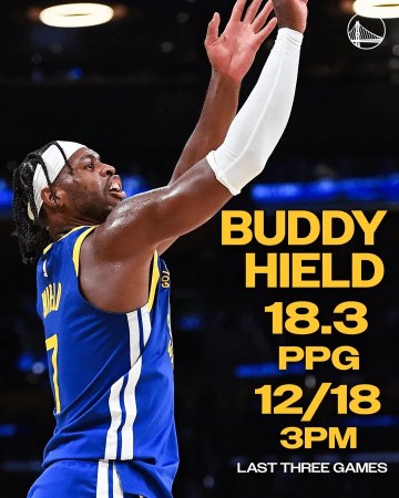 kaiyun体育-勇士官方晒希尔德近三场数据：巴迪最近正火力全开